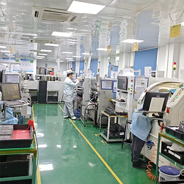 SMT automated assembly line at Inyuda factory in Foshan